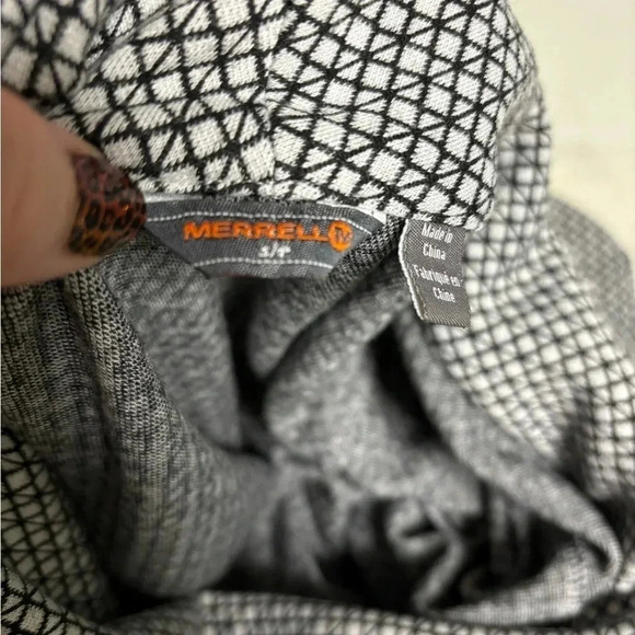 Merrell Trailhead Turtleneck Sweater Dress Size Small Cowl Neck Pockets - Picture 9 of 9